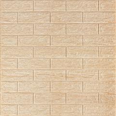 Self-adhesive 3D panel Sticker wall 184 Beige strip SW-00000489