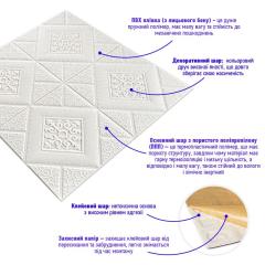 Самоклеющиеся 3D панель Sticker wall 374 SW-00000881