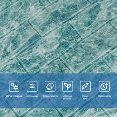 Самоклеюча 3D панель Sticker wall 67 Темне море SW-00000170