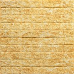 Самоклеющиеся 3D панель Sticker wall 68 Золотой SW-00000168