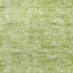 Самоклеющиеся 3D панель Sticker wall 69 Оливковый SW-00000171