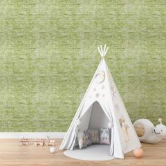 Самоклеюча 3D панель Sticker wall 69 Оливковий SW-00000171