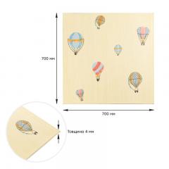 Самоклеющиеся 3D панель Sticker wall 700*700*4mm воздушные шары фактурная текстура (D) SW-00001972