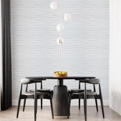 Self-adhesive 3D panel Sticker wall white masonry SW-00001335