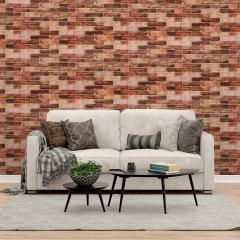 Самоклеюча 3D панель Sticker wall Катеринославський 179 Коричневий SW-00000248