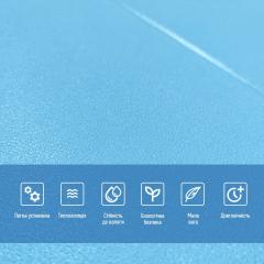 Самоклеющиеся 3D панель Sticker wall голубые блоки SW-00001465