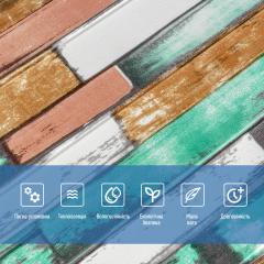 Самоклеюча 3D панель Sticker wall Id 57 SW-00000238