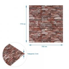 Самоклеющиеся 3D панель Sticker wall Mix (058-2) 700х770х2мм (D) SW-00001917