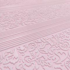 Самоклеющиеся 3D панель Sticker wall нежно-розовая SW-00001330