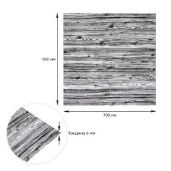 3D панель Sticker wall Самоклеюча під дерево Id 81 Береза SW-00000019