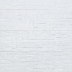 Самоклеющиеся 3D панель Sticker wall под камень 155 Белый рваный кирпич SW-00000484