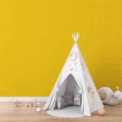 3D панель Sticker wall Самоклеюча під цеглу Id 10 Жовтий SW-00000049