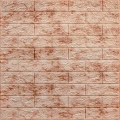 Самоклеющиеся 3D панель Sticker wall под кирпич Id 63 Мрамор красный SW-00000035
