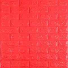 Самоклеющиеся 3D панель Sticker wall под кирпич Красный Id 8 SW-00000054