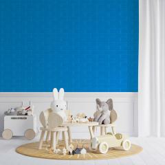 Самоклеюча 3D панель Sticker wall під цеглу Синій 700x770x5мм SW-00000154