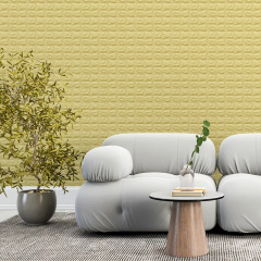 Самоклеющиеся 3D панель Sticker wall под кирпич Желто-песочный 700x770x7мм SW-00000046