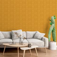 Самоклеюча 3D панель Sticker wall під цеглу Золотий 700x770x3мм SW-00000676