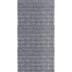 Self-adhesive 3D panel Sticker wall in a roll 700mm*3.08m*2mm gray brick R017-2 (D) SW-00002535