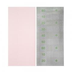 Self-adhesive wallpaper Sticker wall 2800*500*2.5mm YM-04 PINK WHITE (D) SW-00002024