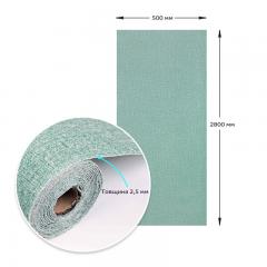 Self-adhesive wallpaper Sticker wall 2800*500*2.5mm YM-11 DEEP GREEN WHITE (D) SW-00002019