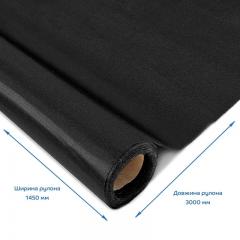 Самоклеючий Сатин у рулоні Sticker wall 1,45м х1м х 0.3мм Чорний (D) SW-00002917