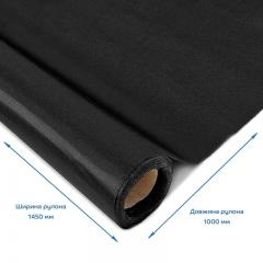 Самоклеючий Сатин у рулоні Sticker wall 1,45м х3м х 0.3мм Чорний (D) SW-00002916
