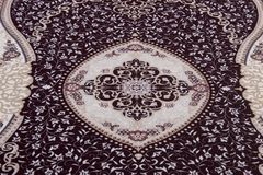 Carpet Shahnameh 8605 cherry bone