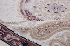 Килим Ворсистий килим Shahnameh 8605c bone