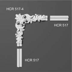 Кутовий елемент для молдингів Grand Decor HCR 517-4