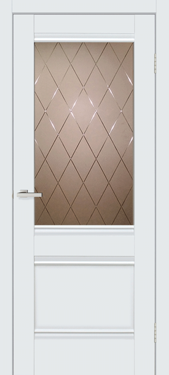 Interior doors Omis Valencia 1.1 SS+KR white silk matt