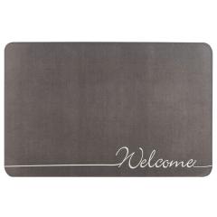 Moisture-absorbing mat Sticker wall gray Welcome 38*58CM*3MM (D) SW-00001559