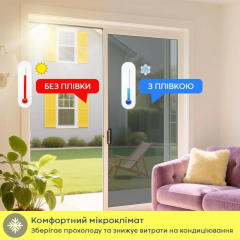 Зеркальная солнцезащитная пленка для окон Sticker wall Золото 600х3000х0,08мм SW-00002720