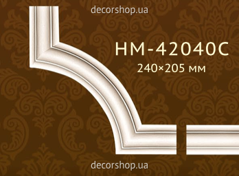 Кутовий елемент для молдингів Classic Home HM-42040C