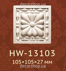 Дверное обрамление Угловая вставка Classic Home HW-13103
