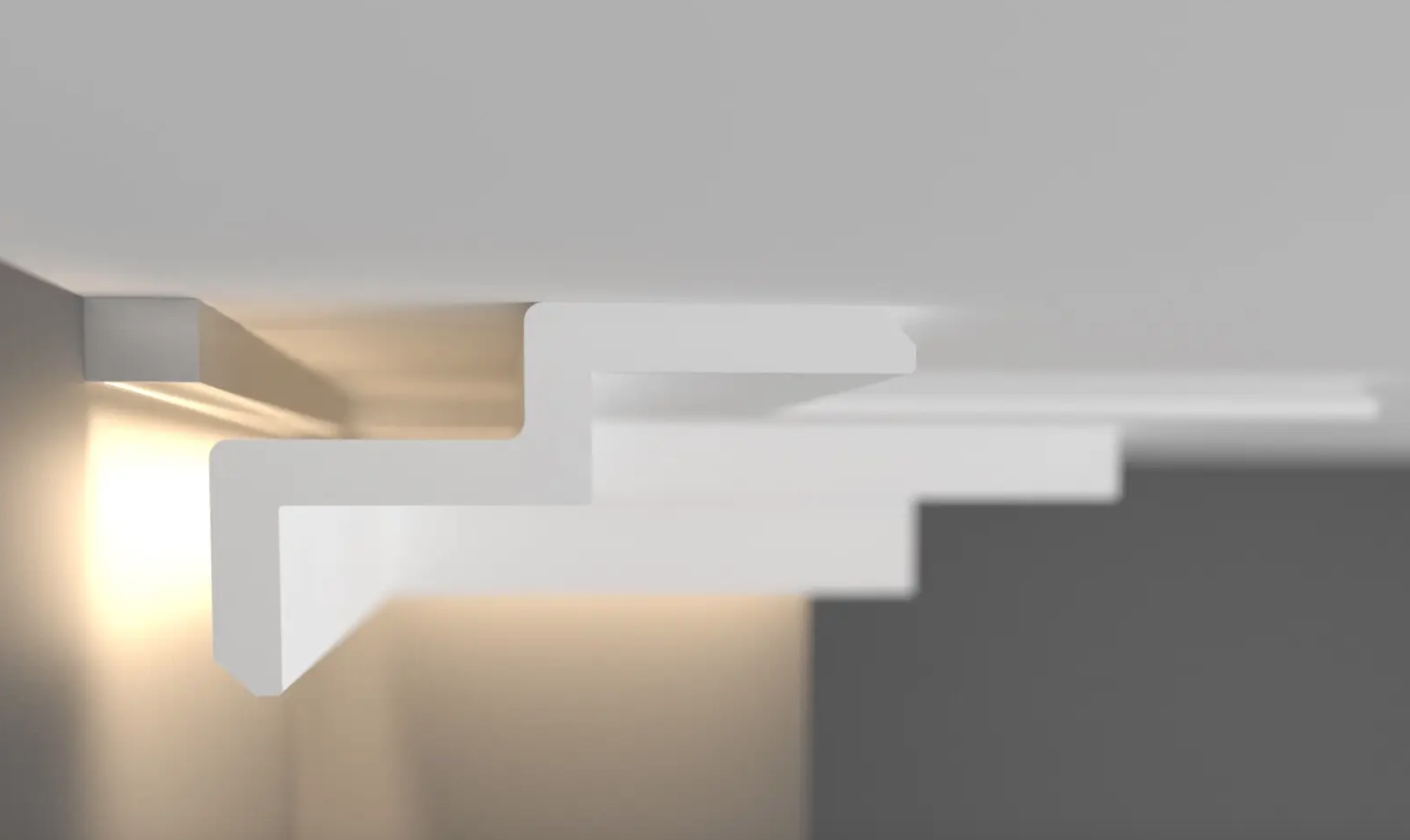 Гладкий карниз Gaudi Decor C 968 (2.00м)