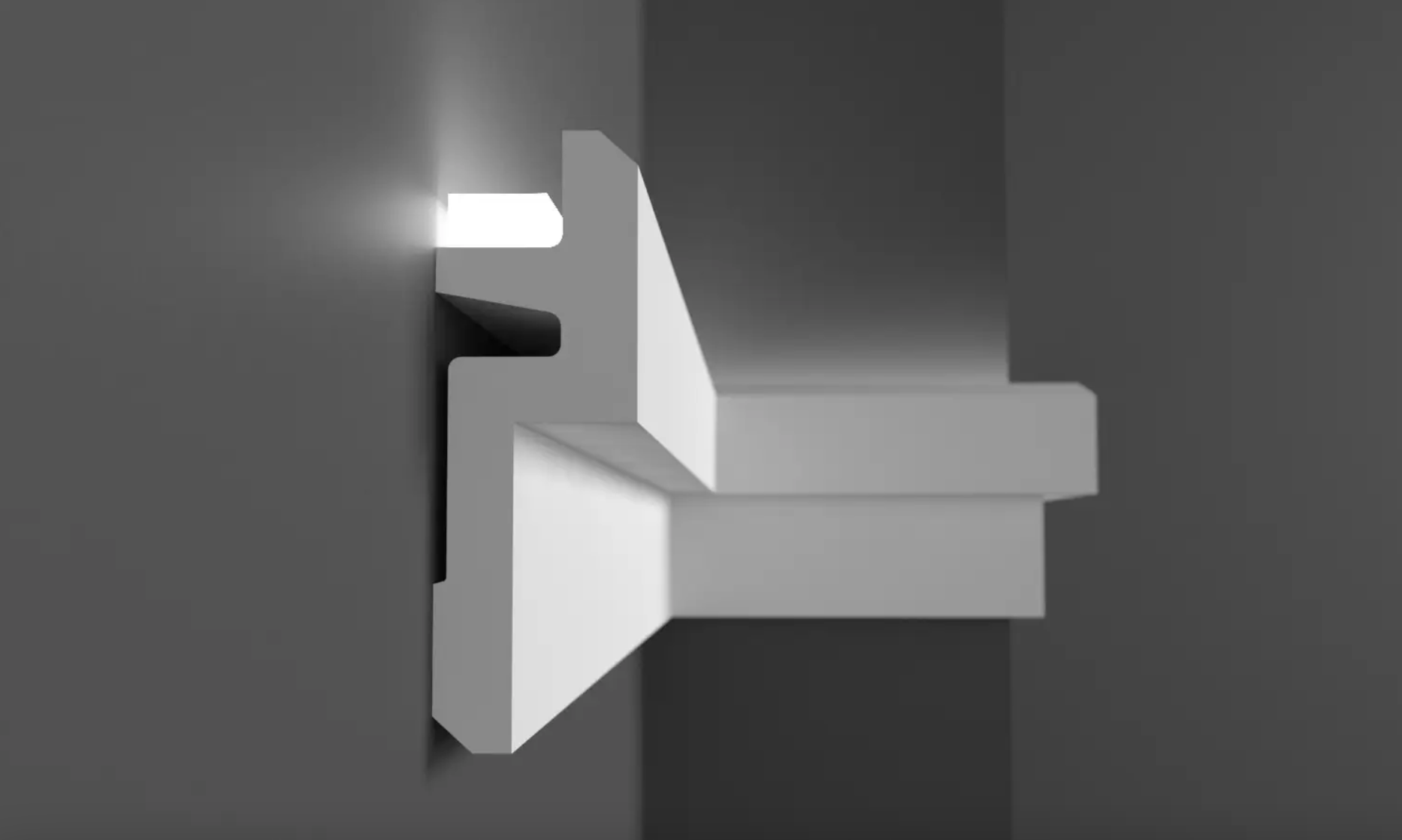 Гладкий карниз Gaudi Decor C 971 (2.00м)