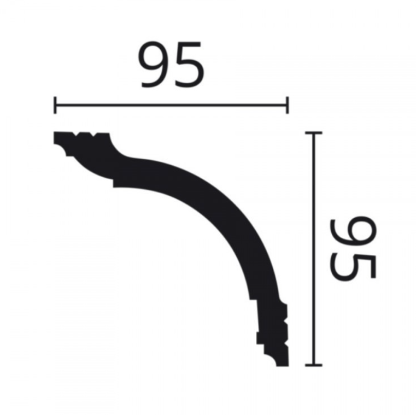 Гладкий карниз NMC WT 17