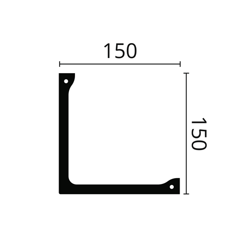 Карниз під підсвічування NMC L 1