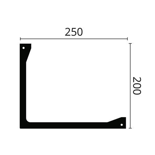 Карниз під підсвічування NMC L 2