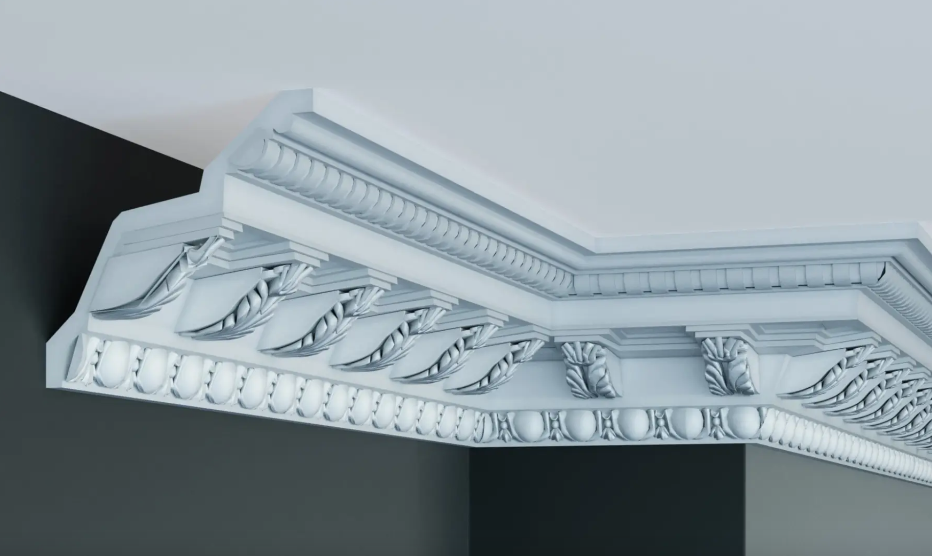 Карниз с орнаментом Gaudi Decor C 919 (2.00м)