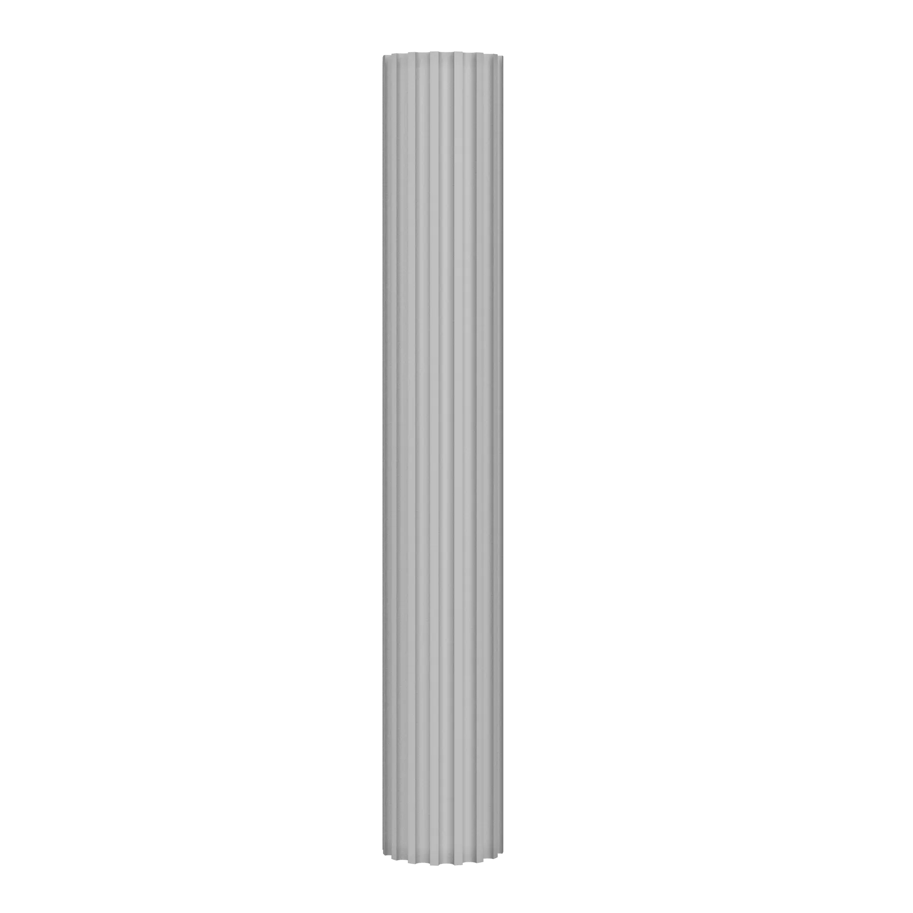 Фасадна колона Колона Prestige Decor LC 102-21 тіло без покриття Half (2.00 м)