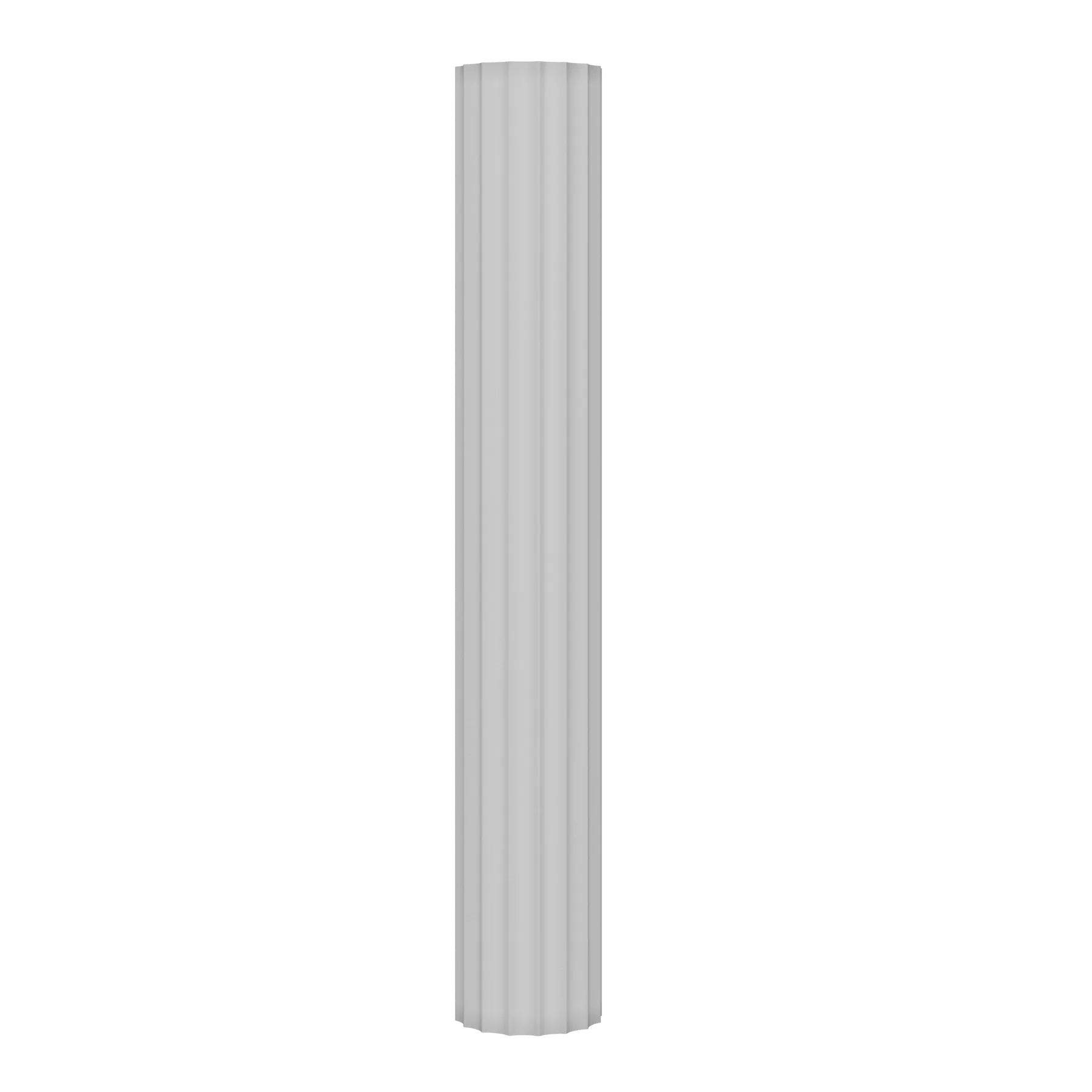 Фасадна колона Колона Prestige Decor LC 105-21 тіло без покриття Half (2.00 м)