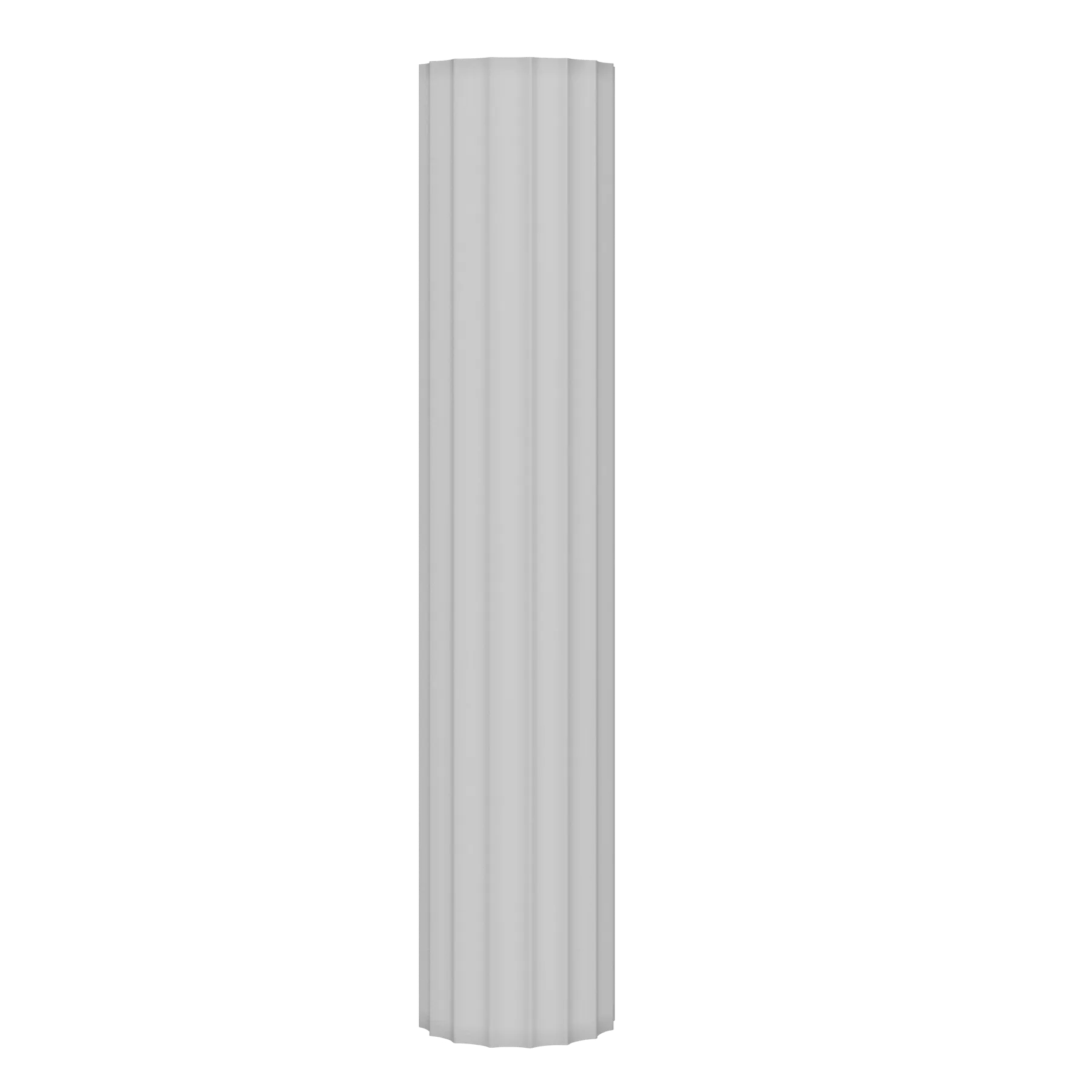 Фасадна колона Колона Prestige Decor LC 106-21 тіло без покриття Full (2.00 м)