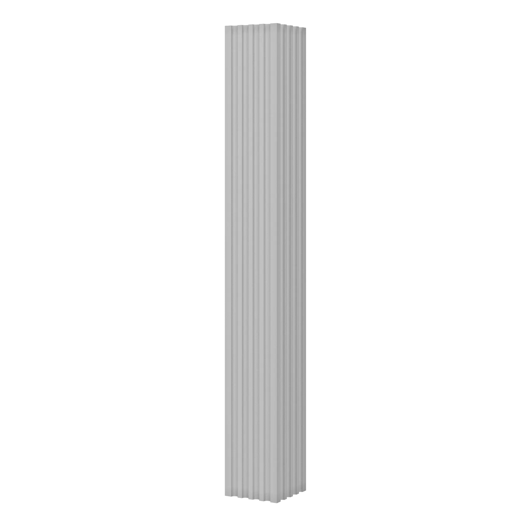 Фасадна колона Колона Prestige Decor LC 107-21 тіло без покриття Full (2.00 м)