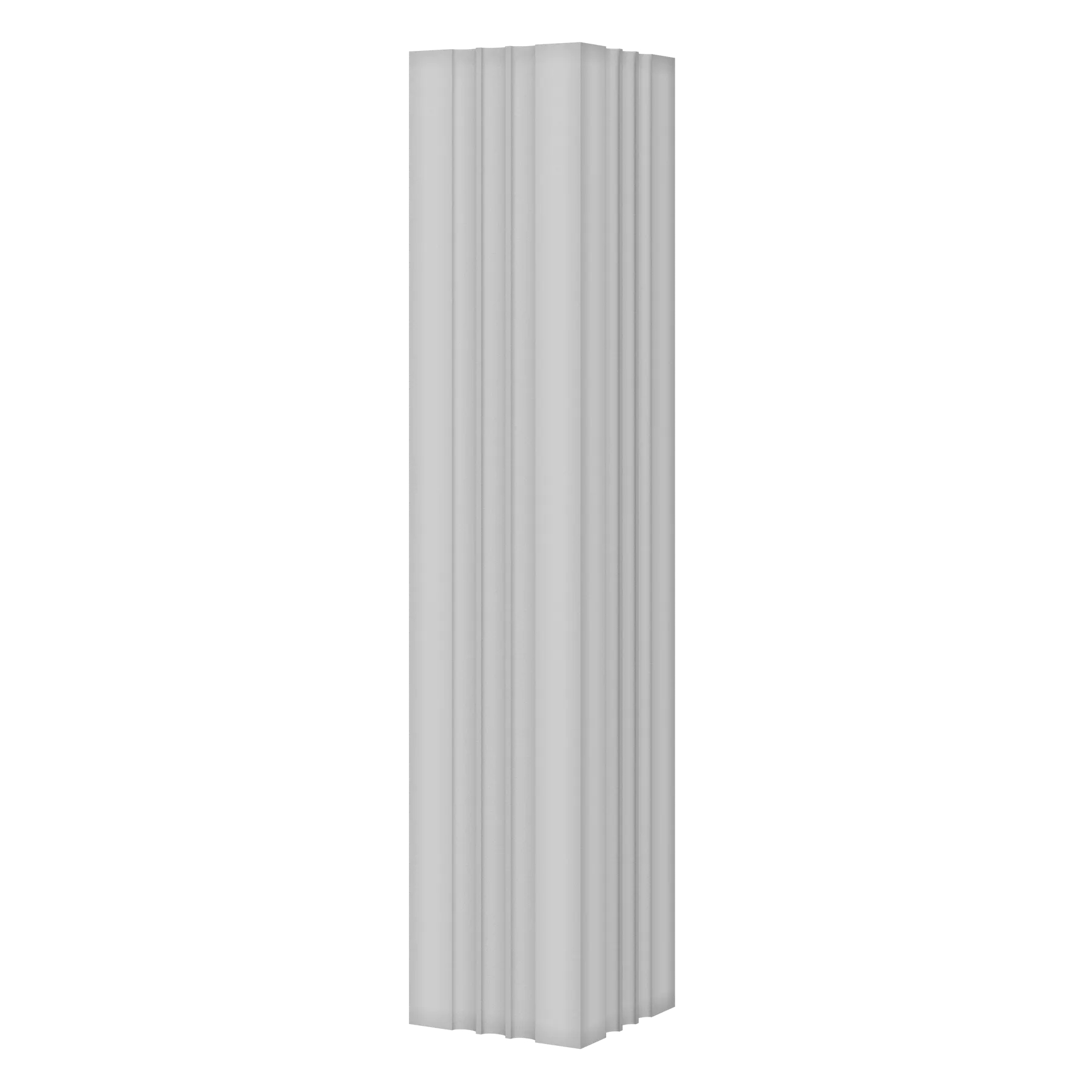 Фасадная колонна Колонна Prestige Decor LC 112-21 тело без покрытия Full (2.00м)