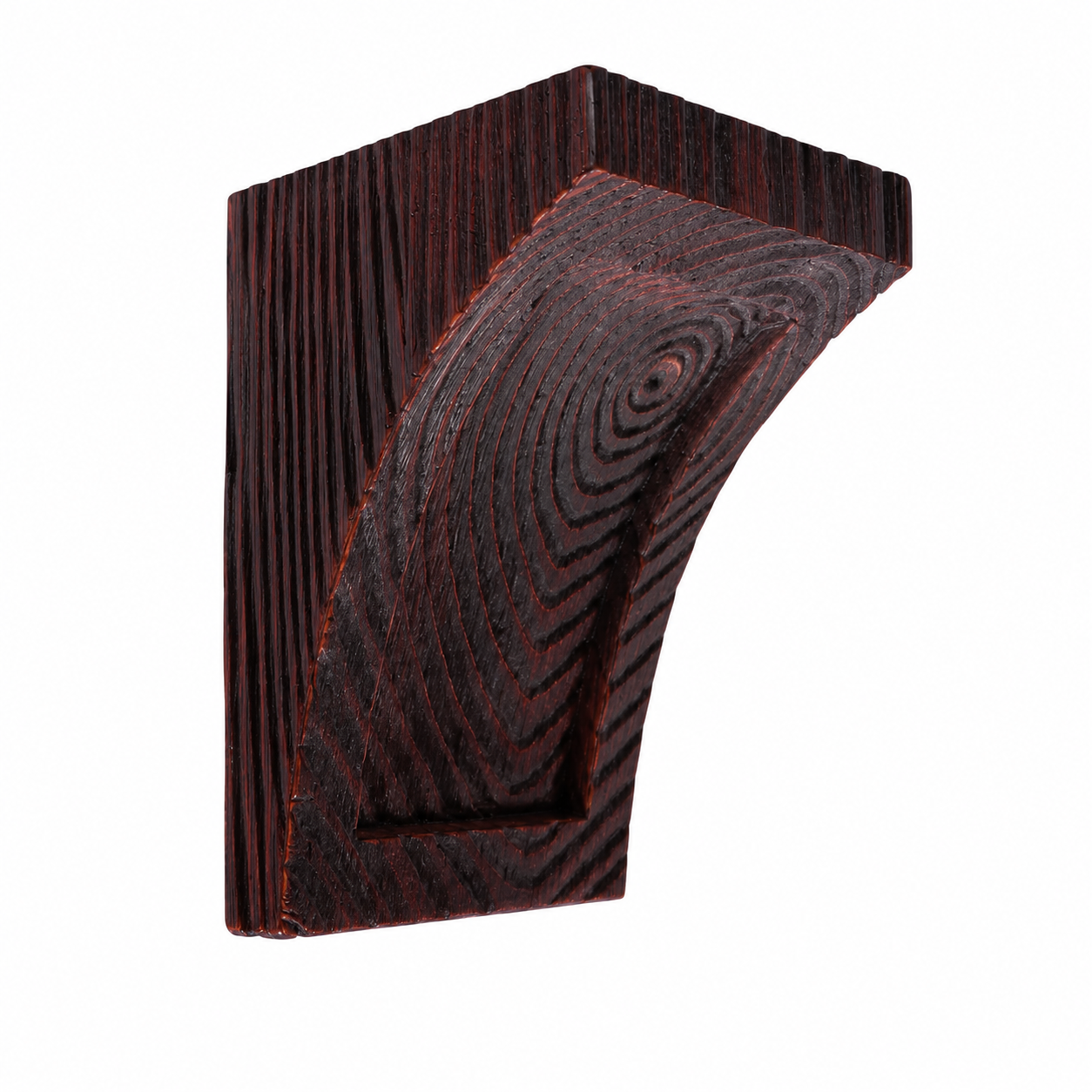 Консоль балки Decowood Модерн ED 026 classic красная 12х12