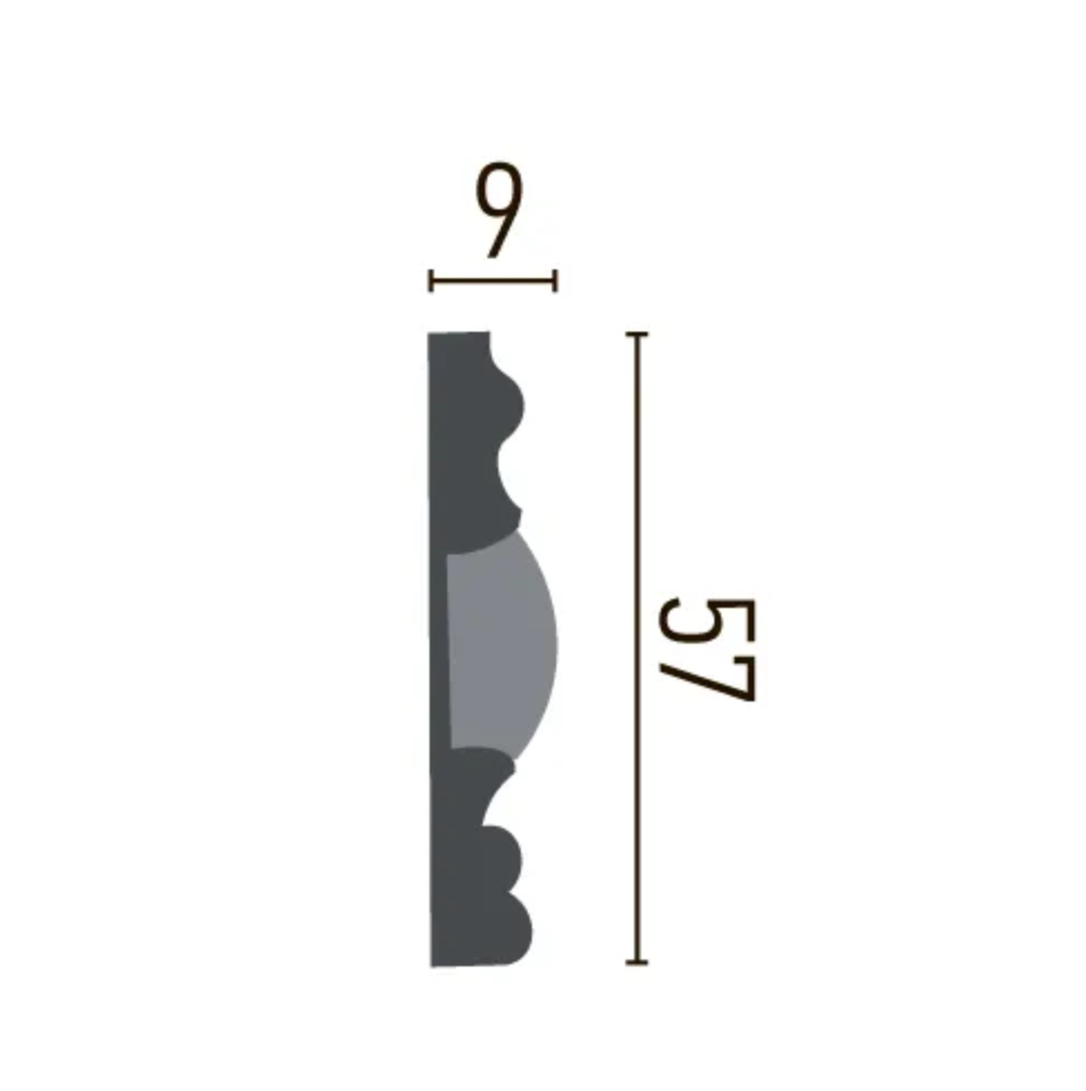 Molding Gaudi Decor CR 3057 (2.44m)