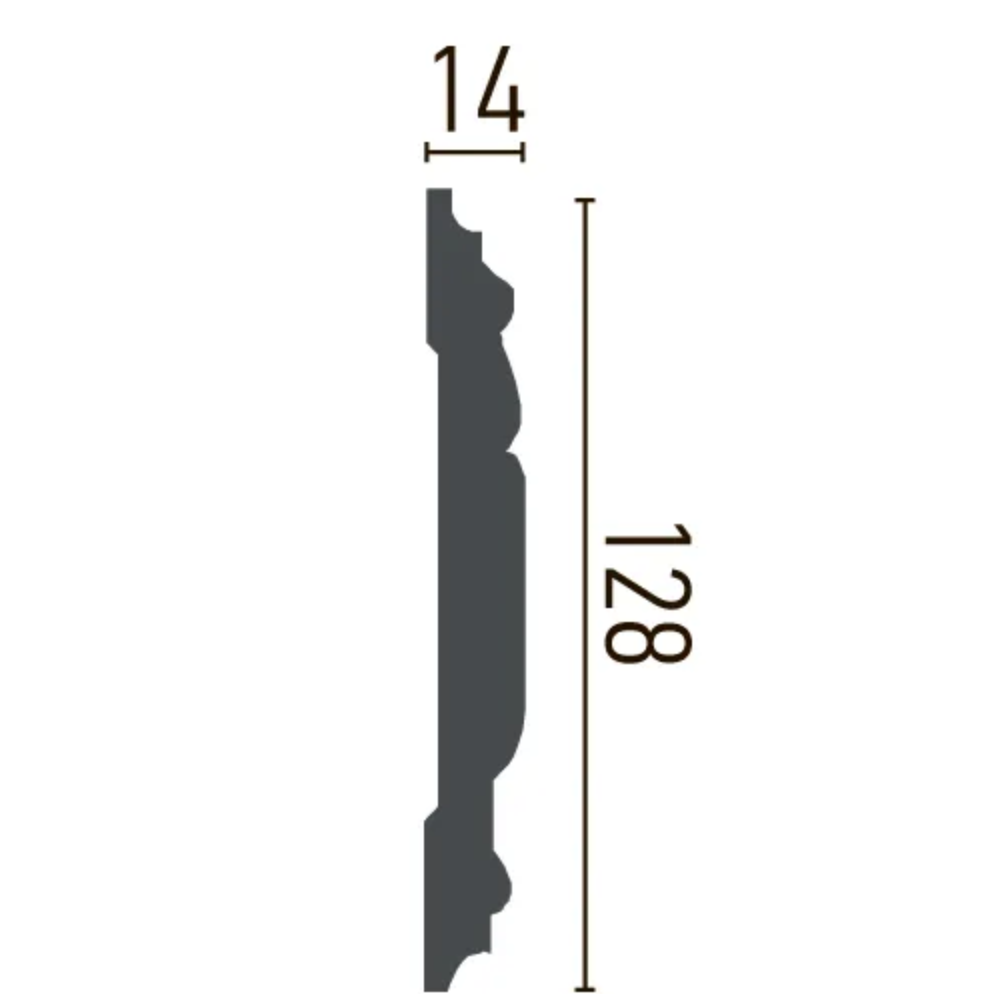 Молдинг Gaudi Decor CR 646 (2.44м) Flexi