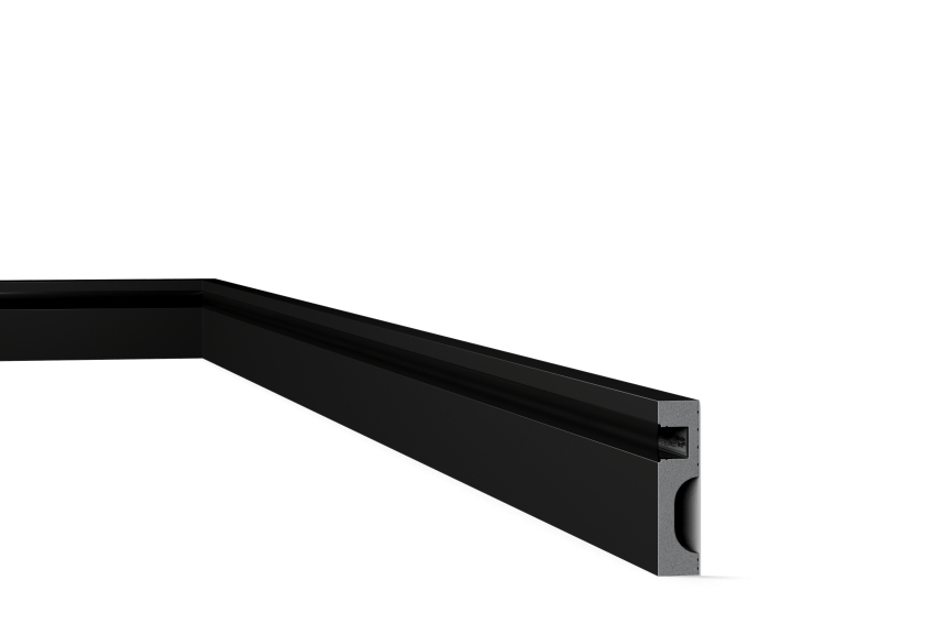 Плинтус из композитного полимера NMC Il 11 Black