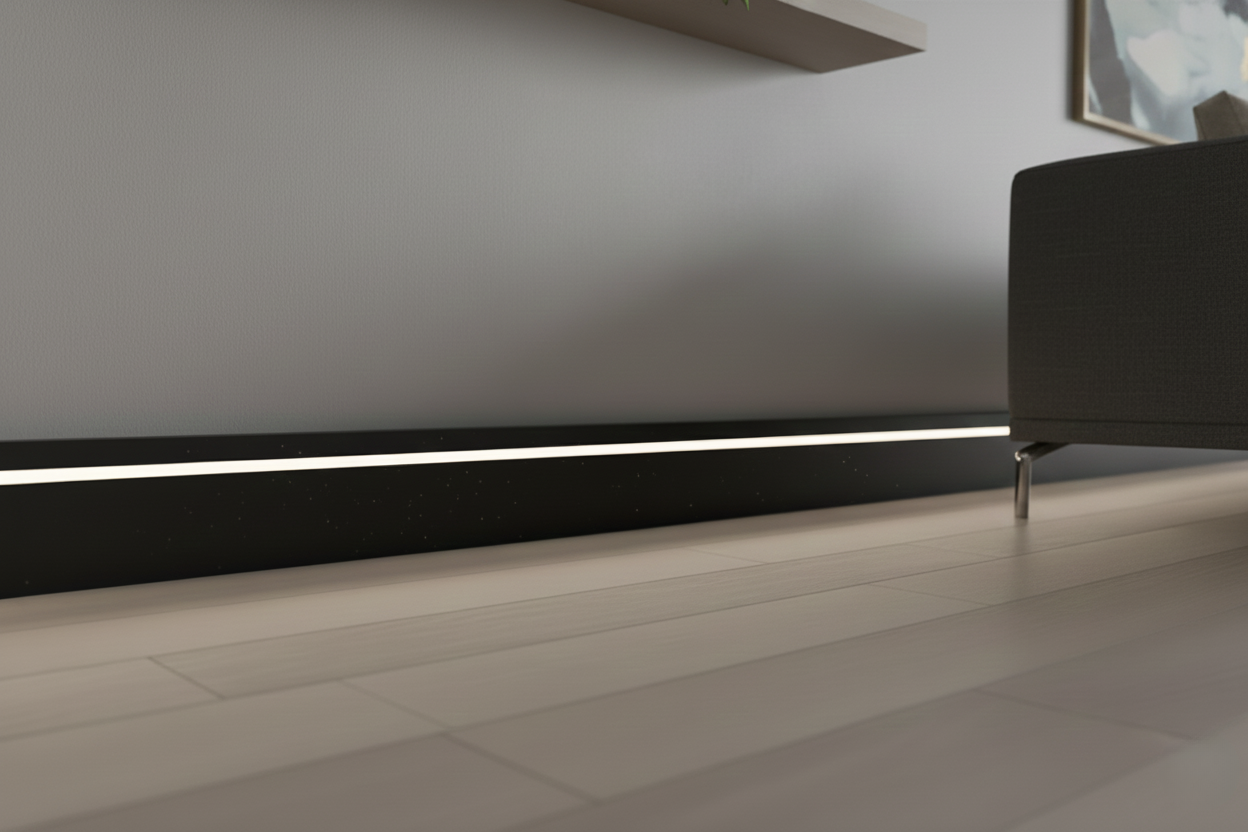 Плинтус из композитного полимера NMC Il 11 Black